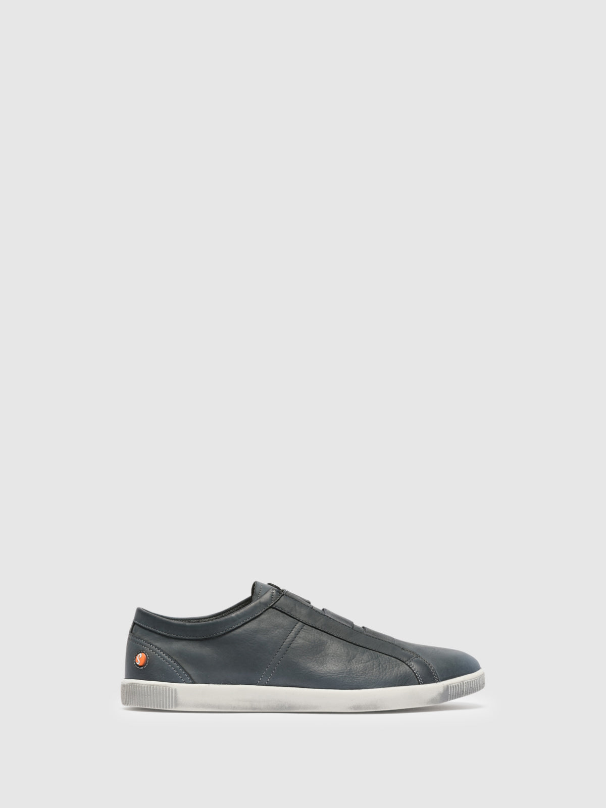 Softinos Navy Elasticated Trainers